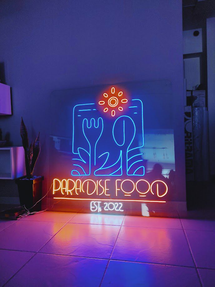 letreros neon en bogotá